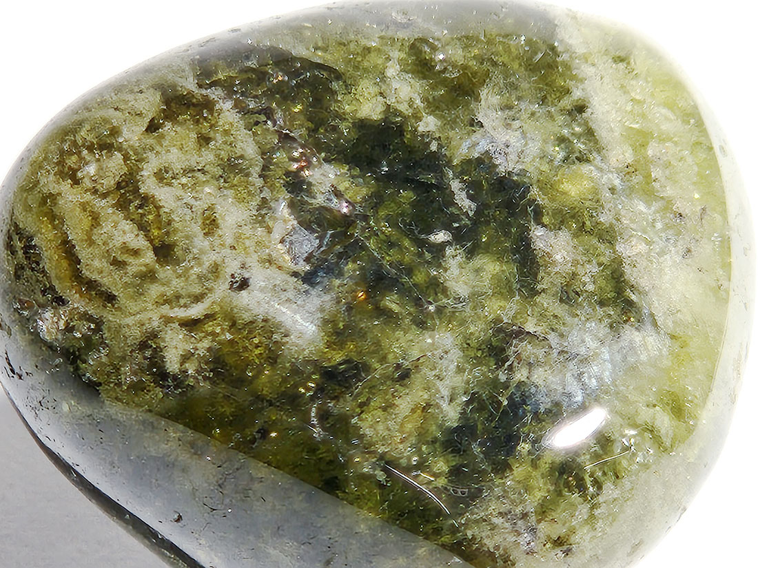 グリーンガーネット タンブル/Grossular