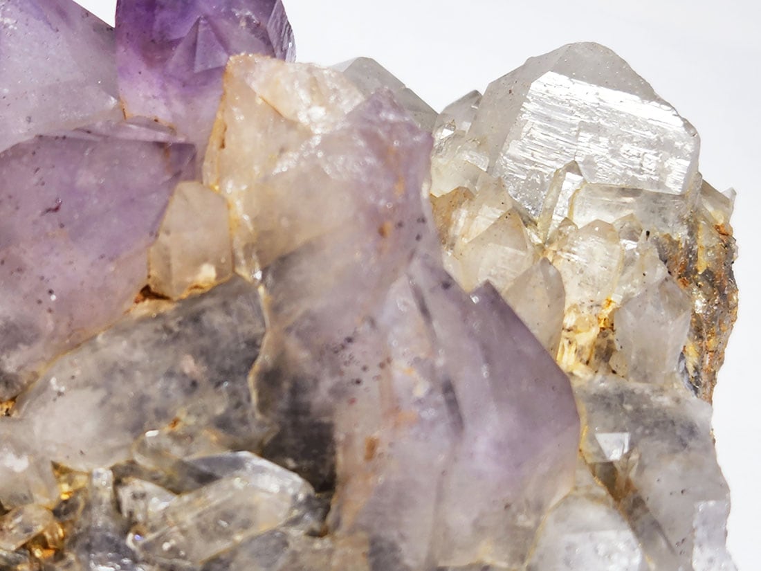 美品✨レピドクロサイト入り アメシスト ポイント ブランドバーグ産レピドクロサイト入りアメシスト｜ファイン