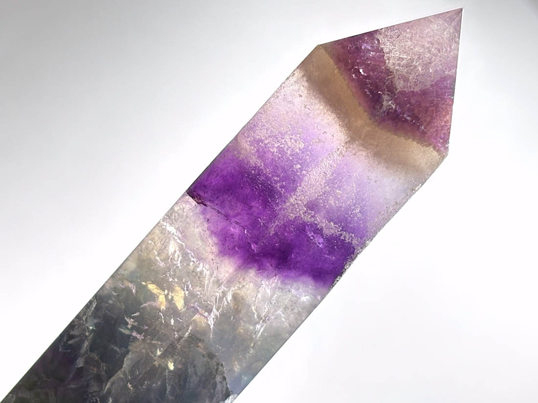 マダガスカル産 フローライト ポイント型ポリッシュ / Fluorite ( 蛍石 )