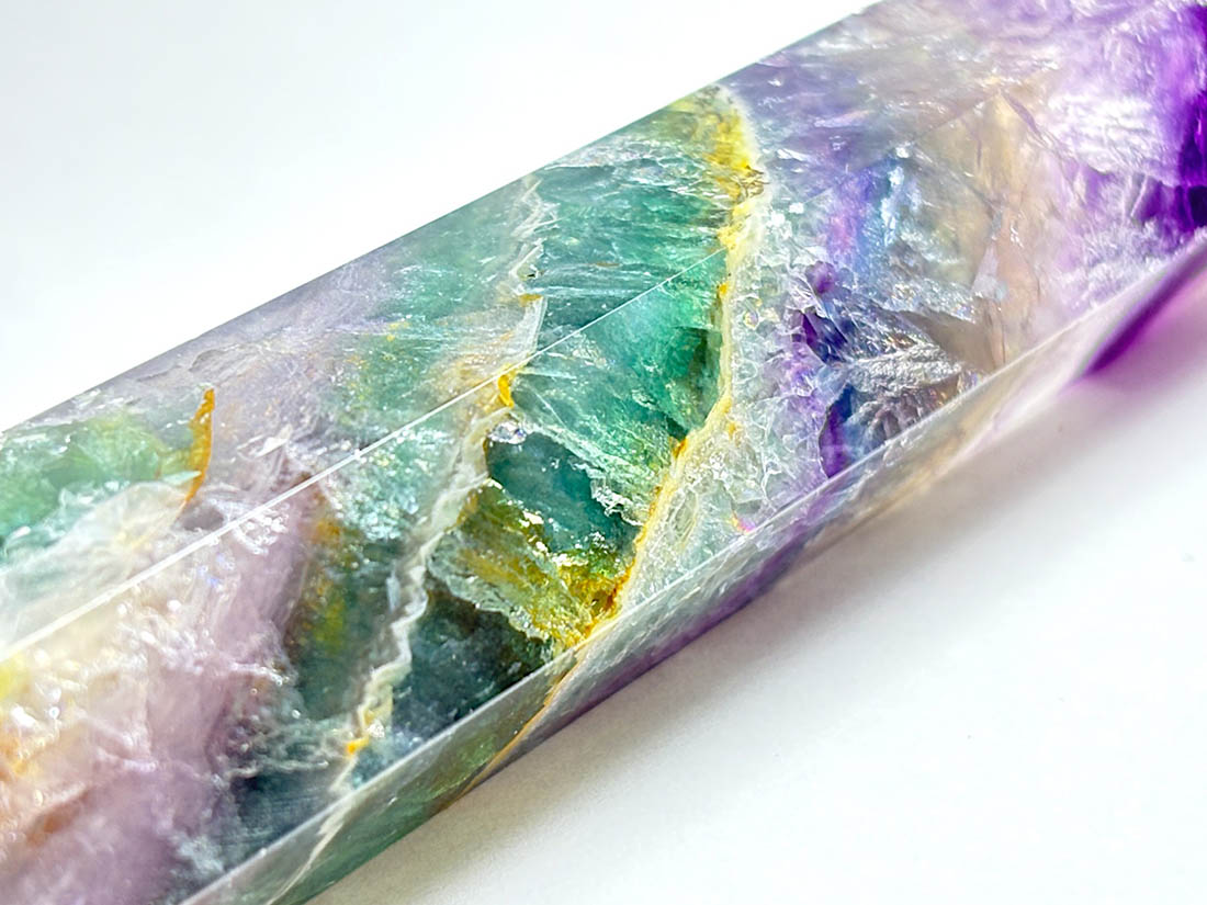 マダガスカル産 フローライト ポイント型ポリッシュ / Fluorite ( 蛍石 )