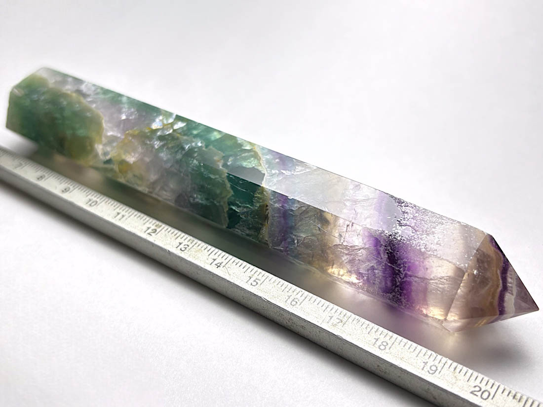マダガスカル産 フローライト ポイント型ポリッシュ / Fluorite ( 蛍石 )