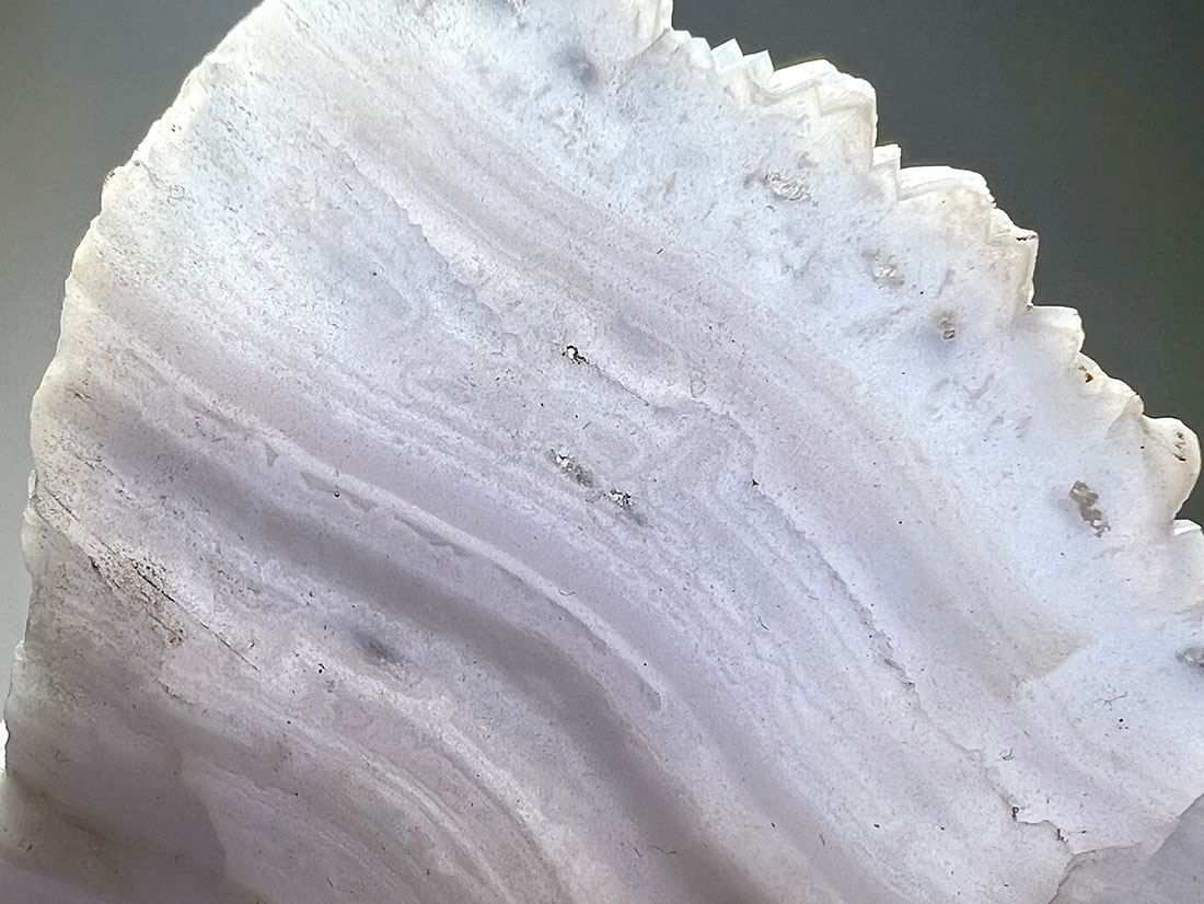 ナミビア産ブルーレースアゲート スライス