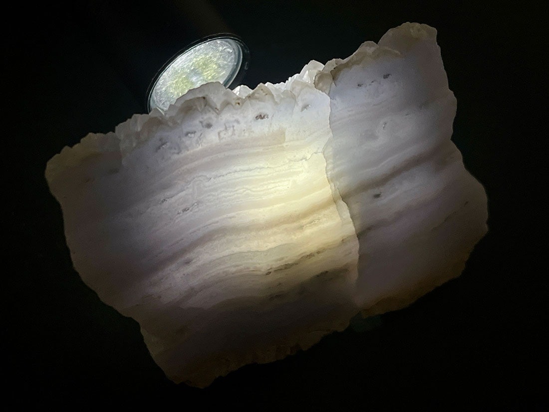 ナミビア産ブルーレースアゲート スライス