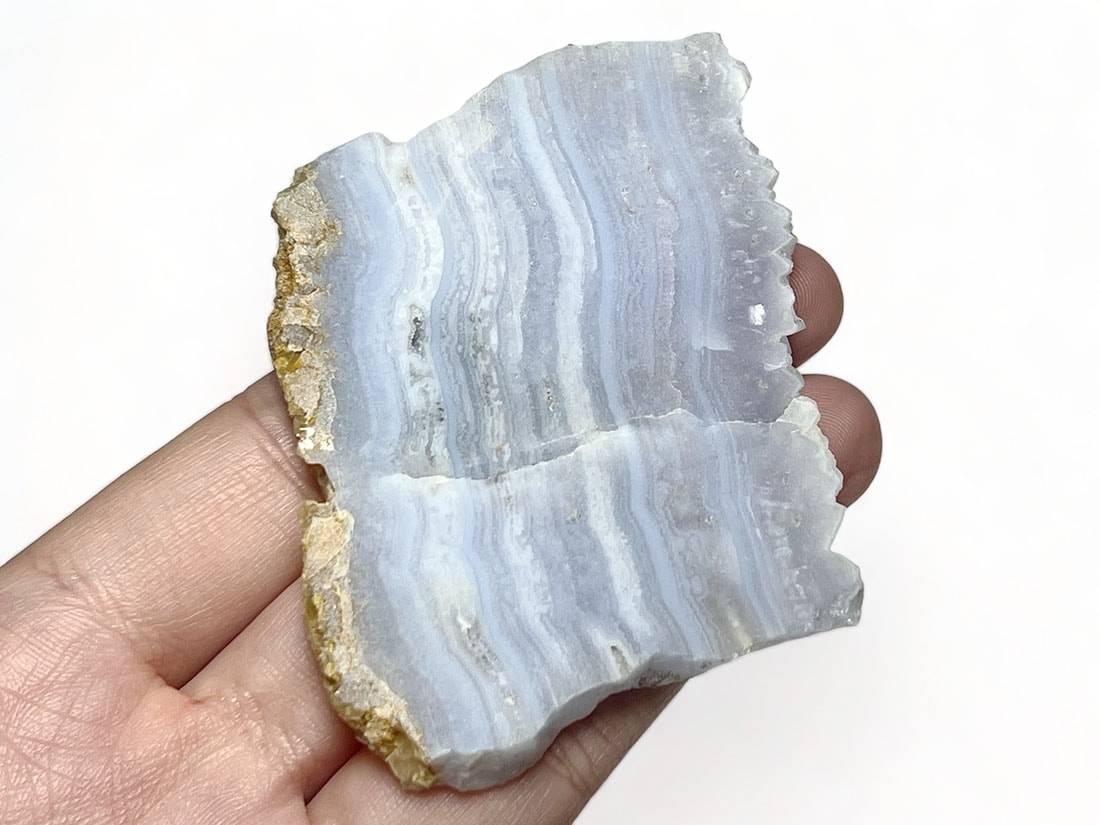 ナミビア産ブルーレースアゲート スライス