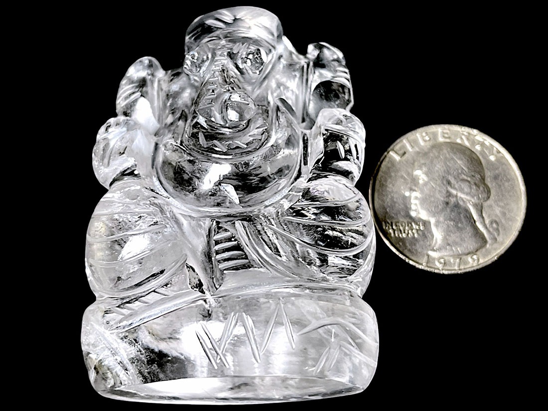 ヒマラヤ水晶 ガネーシャ