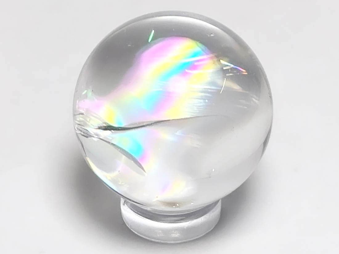 アイリスクォーツ (レインボークォーツ) 30mm 丸玉 / Iris Quartz Sphere