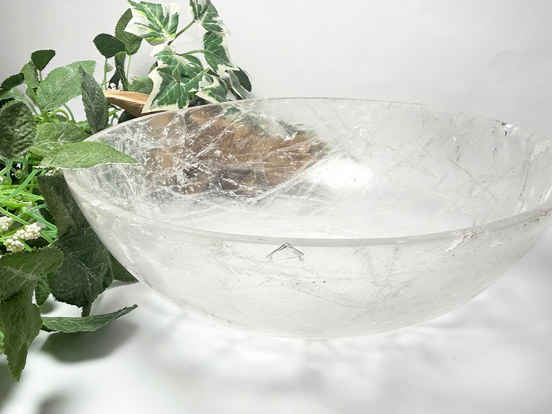 高品質　ヒマラヤ水晶 クラスター　浄化もできる　ボウル　サマディー ヒマラヤ水晶 ボウル / Quartz Bowl