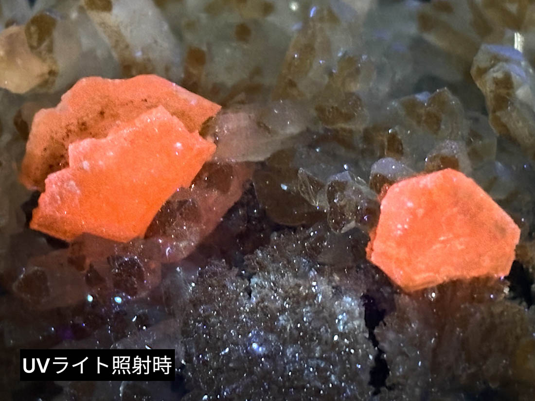 岐阜県吉城郡神岡鉱山産 クォーツ ＆ ガレナ ＆ スファレライト