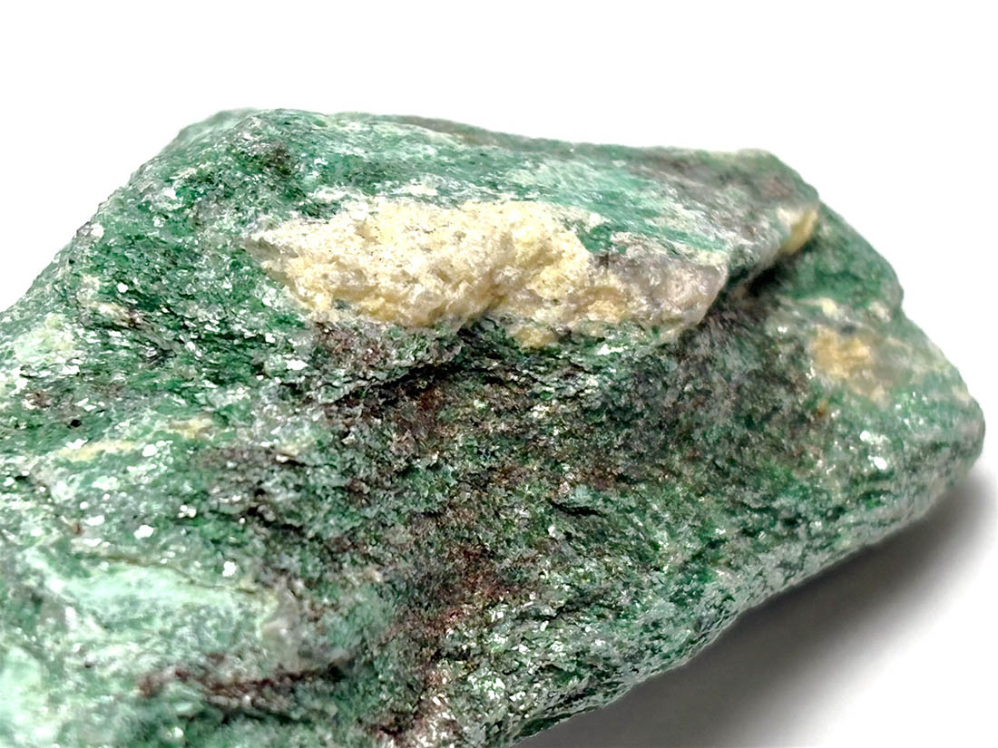 ブラジル産 フックサイト ラフ ( クロム雲母 ) / Fuchsite