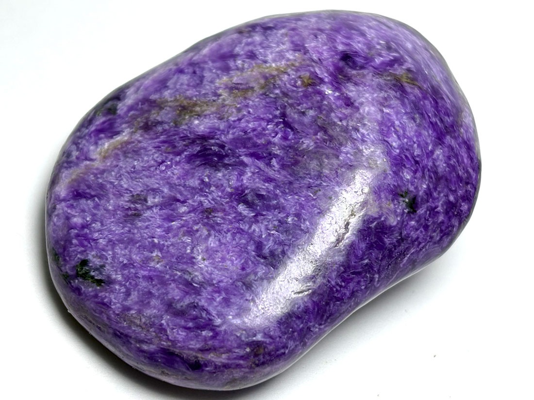 鉱物標本 チャロ石 charoite チャロアイト 天然石 1個 ロシア産 チャロアイト/Charoite (チャロ石)