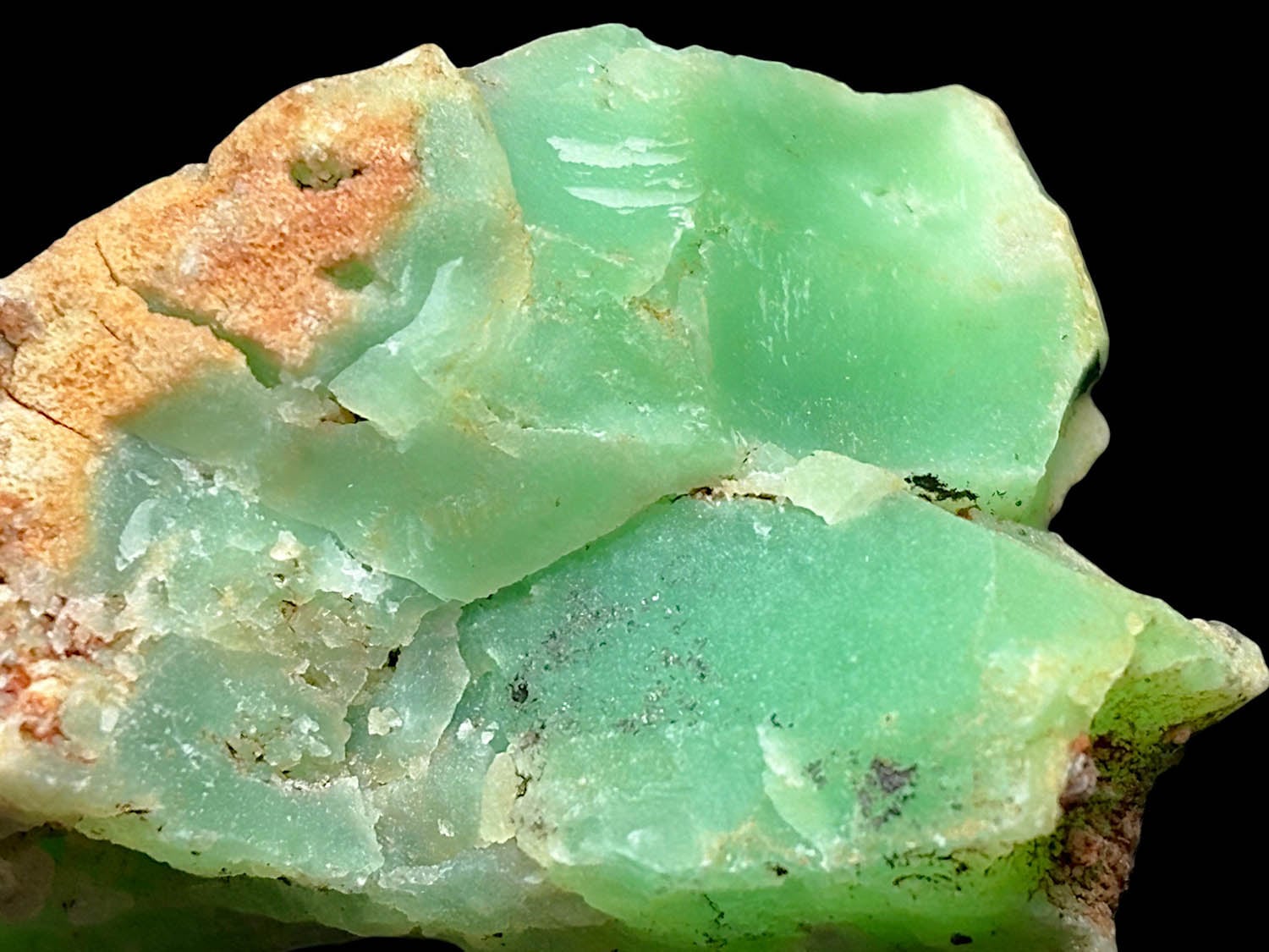 オーストラリア産 クリソプレーズ (緑玉髄)/Chrysoprase 2個セット