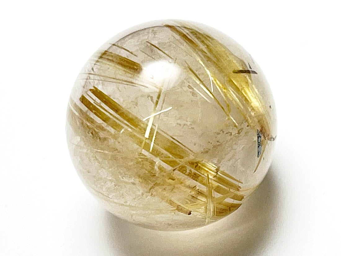 ルチルクォーツ 18mm 丸玉