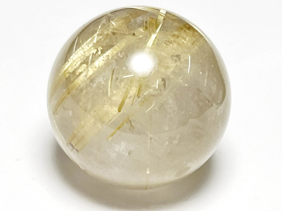 ルチルクォーツ 18mm 丸玉