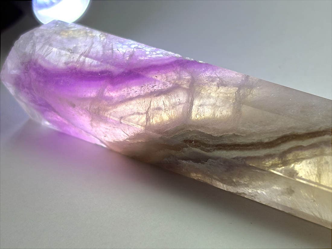 マダガスカル産 フローライト ポイント型ポリッシュ / Fluorite ( 蛍石 )