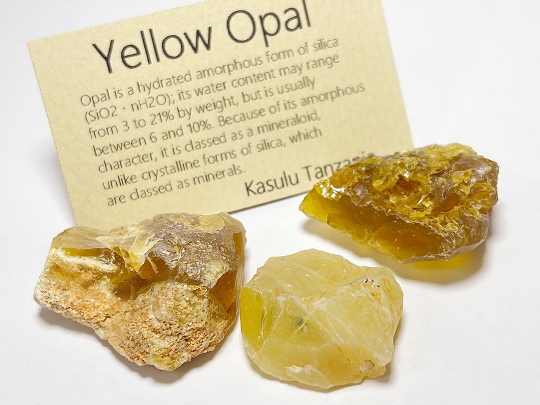 ❤テクタイト❤モリオン❤ソ－ダ－ライトシリカ❤イエローライモナイト