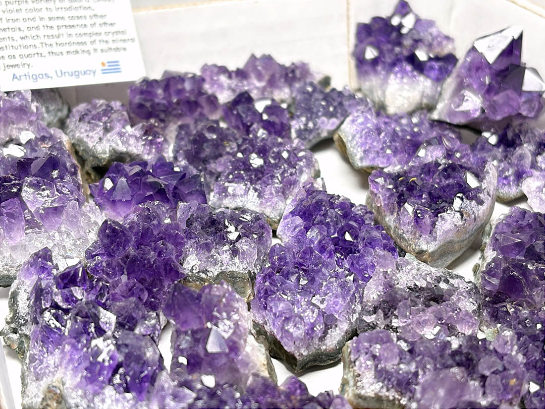 アメジスト1.1kg M1629☆アメジストクラスター1.1Kg☆天然石 原石