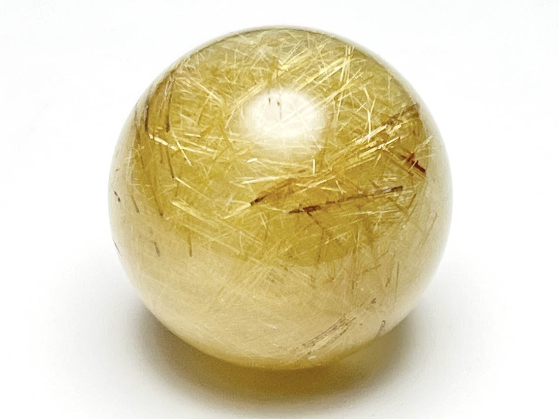 ルチルクォーツ 18mm 丸玉