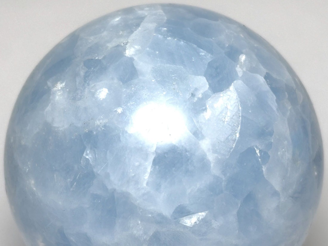 ブルーカルサイト 47mm 丸玉 / Blue Calcite