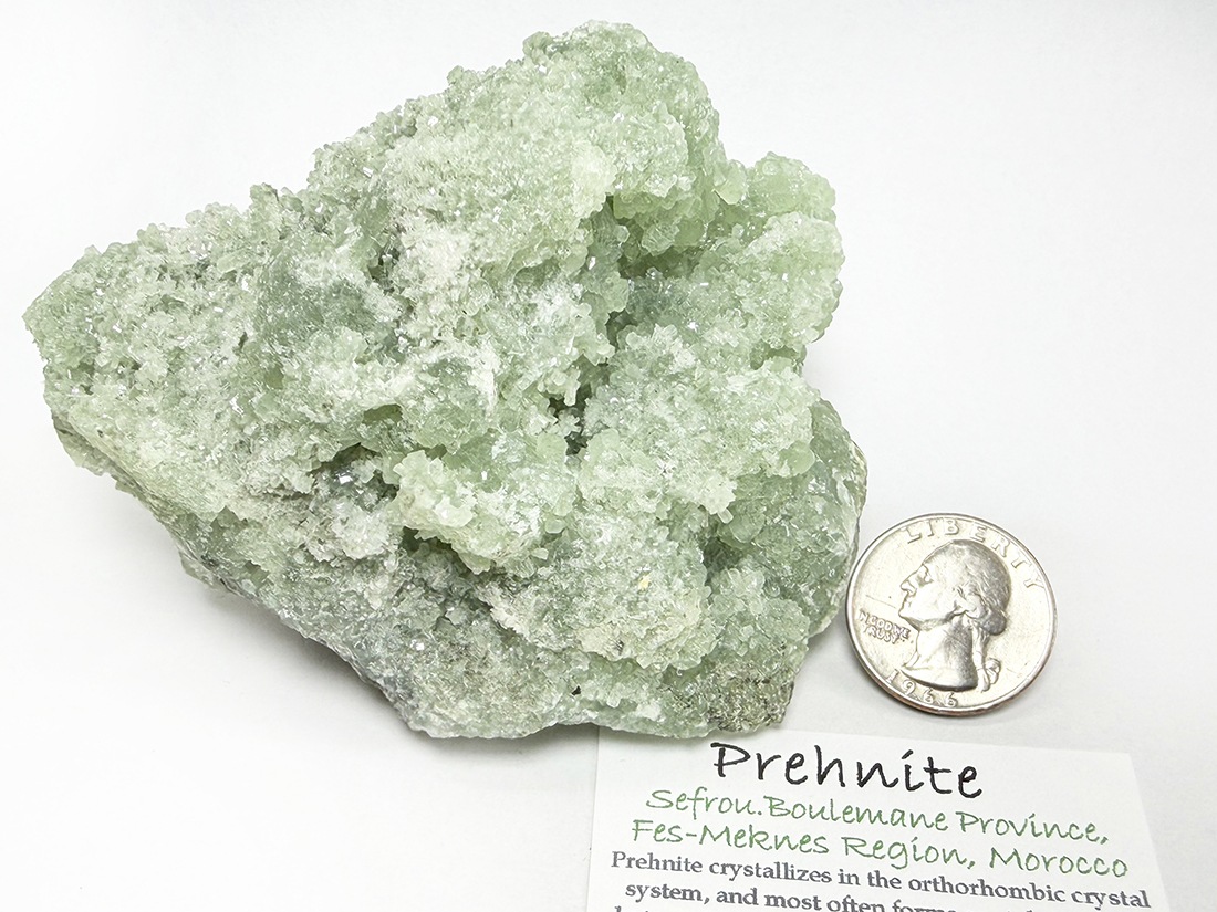 モロッコ産 プレナイト (ぶどう石)/ Prehnite