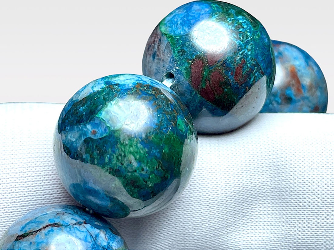 シャッタカイト＆マラカイト18mmブレスレット