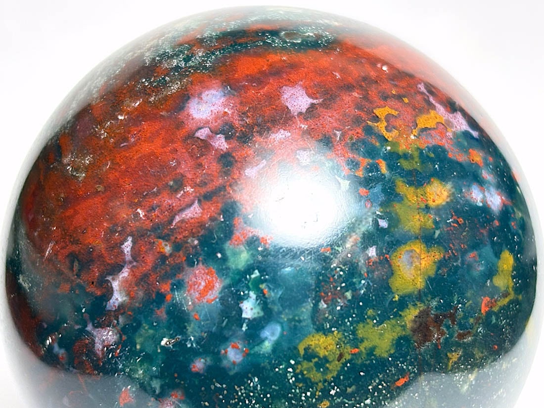 ブラッドストーン 59mm 丸玉 / Blood Stone (血玉石)