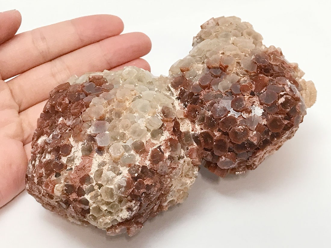 モロッコ産アラゴナイトの花　 (　花火 ) モロッコ産アラゴナイトの花 (花火 )