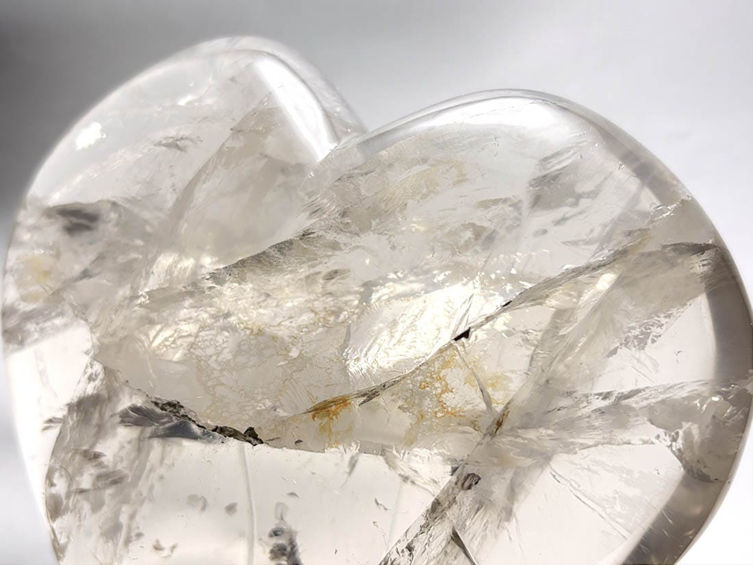 ジラソルクォーツ ハート ジラソルクォーツ ハート型彫刻 / Girasol Quartz