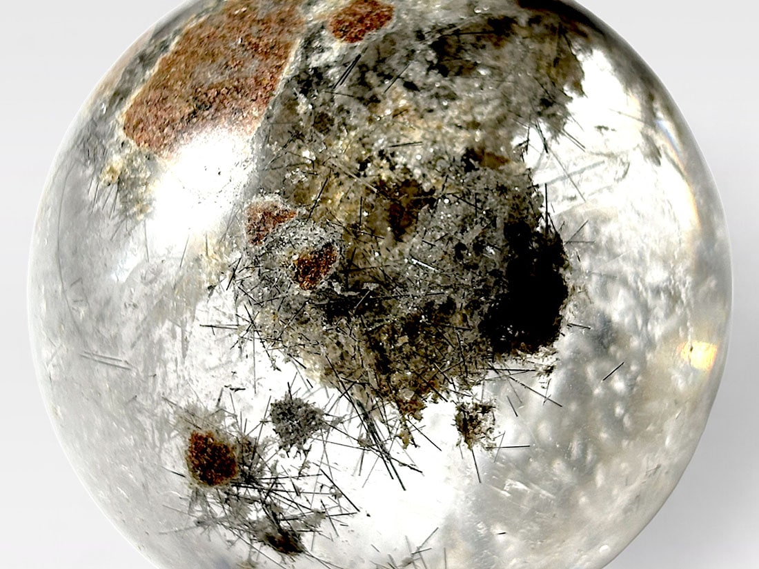 ルチルクォーツ丸玉約46mm