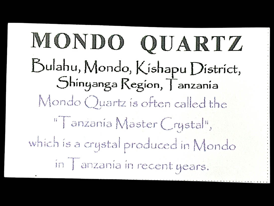 タンザニア産 モンドクォーツ / Mondo Quartz