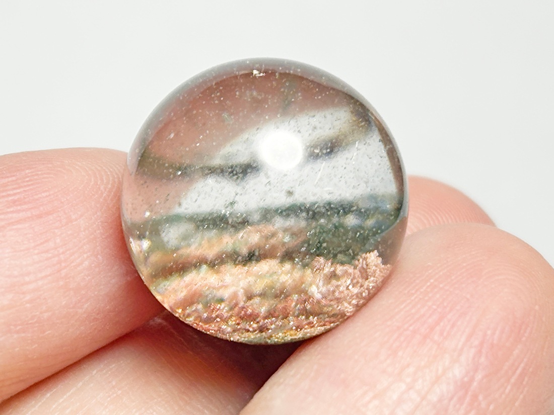 ガーデンクォーツ18mm丸玉/Garden Quartz