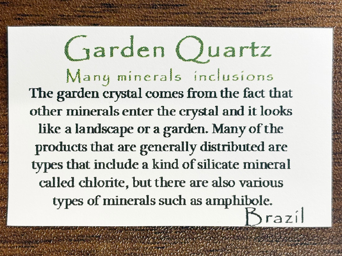 ガーデンクォーツ18mm丸玉/Garden Quartz