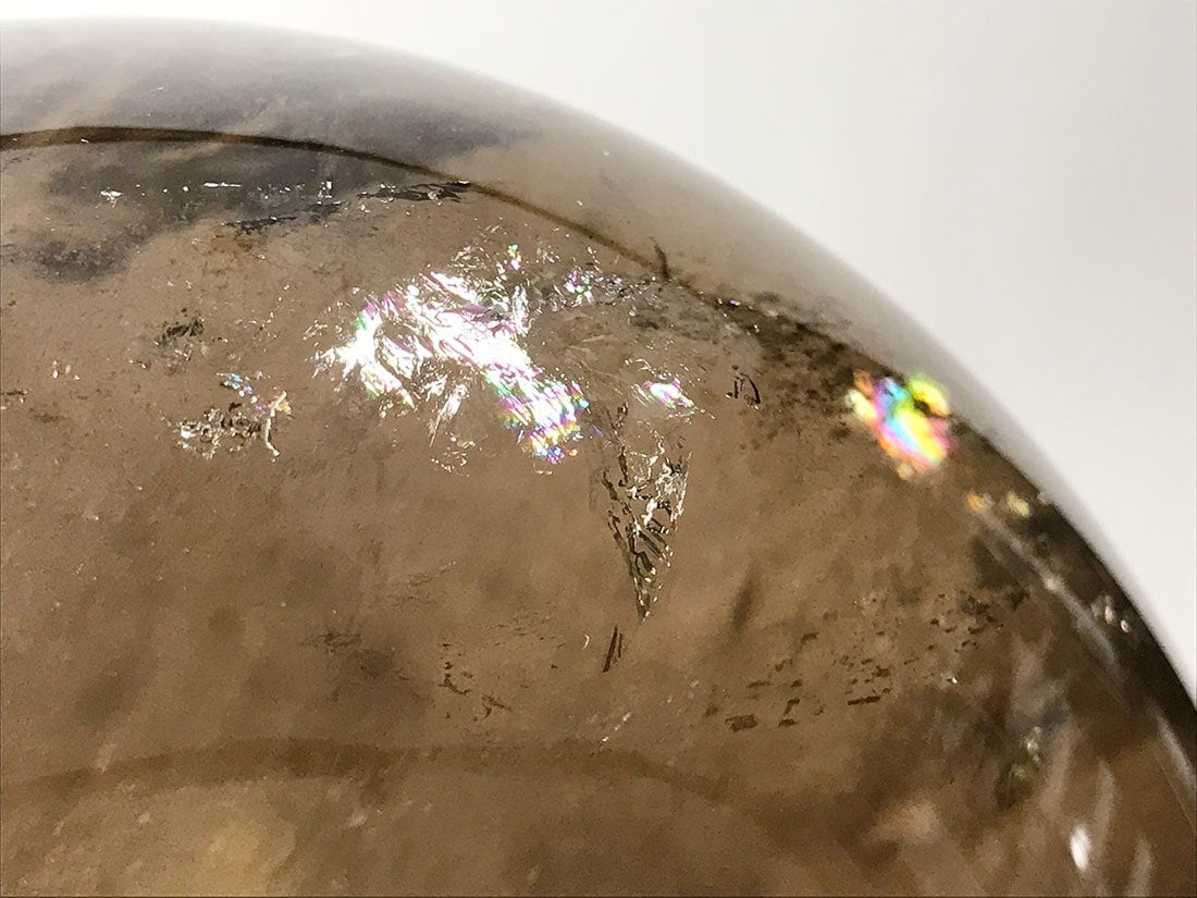 スモーキークォーツ 175mm丸玉/Smoky Quartz
