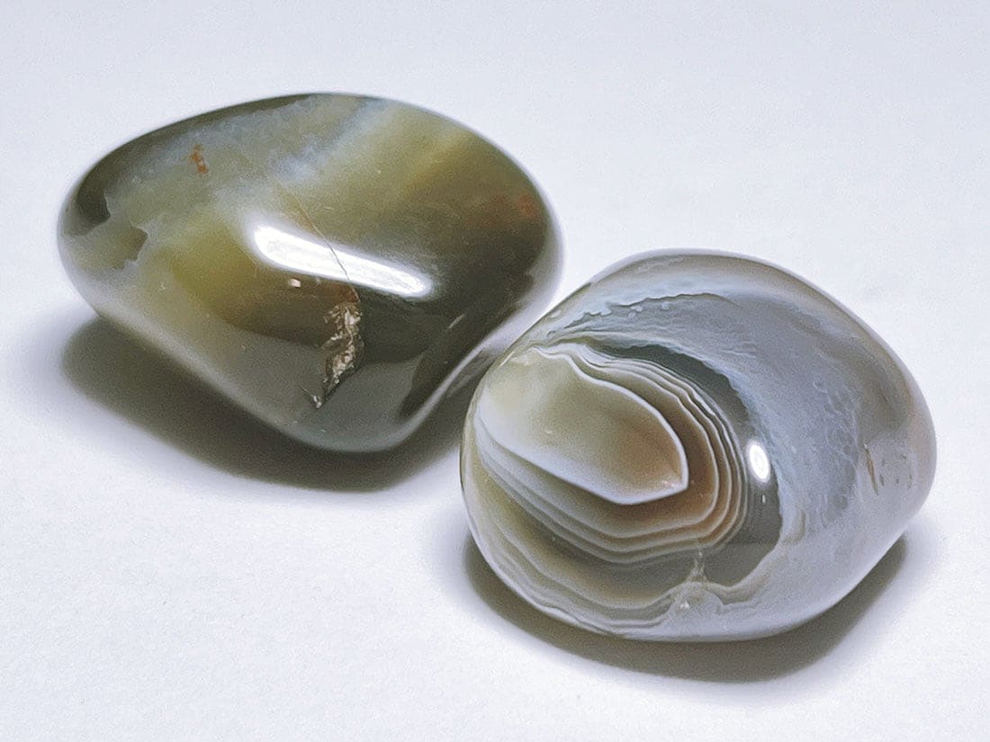 ボツワナアゲート タンブル2個セット