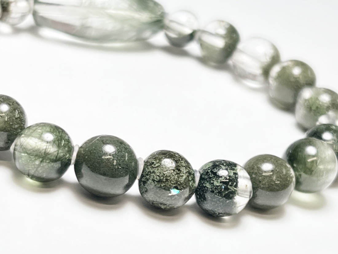 ネパール産 ガネッシュヒマール水晶 ブレスレット