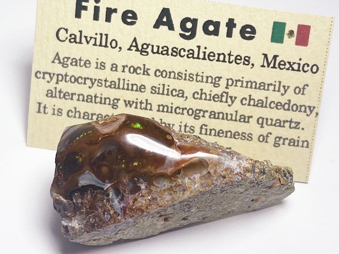 メキシコ産 ファイアーアゲート / FireAgate