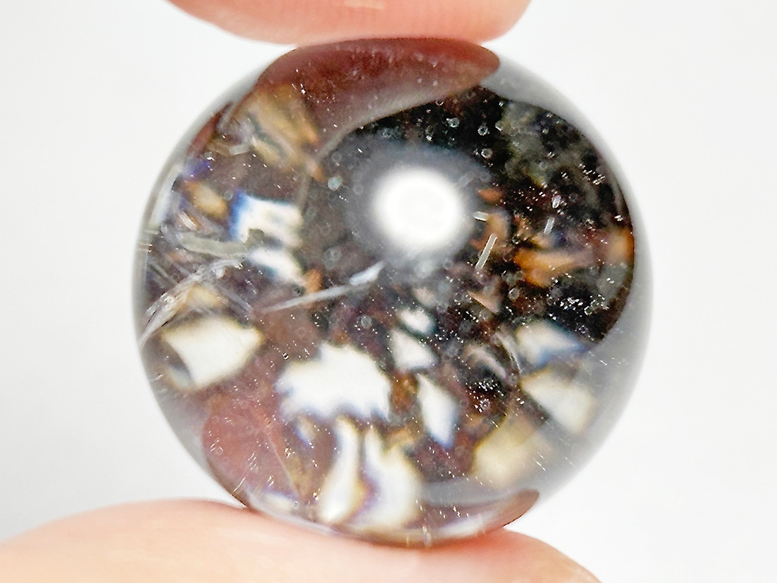 ガーデンクォーツ20mm丸玉/Garden Quartz