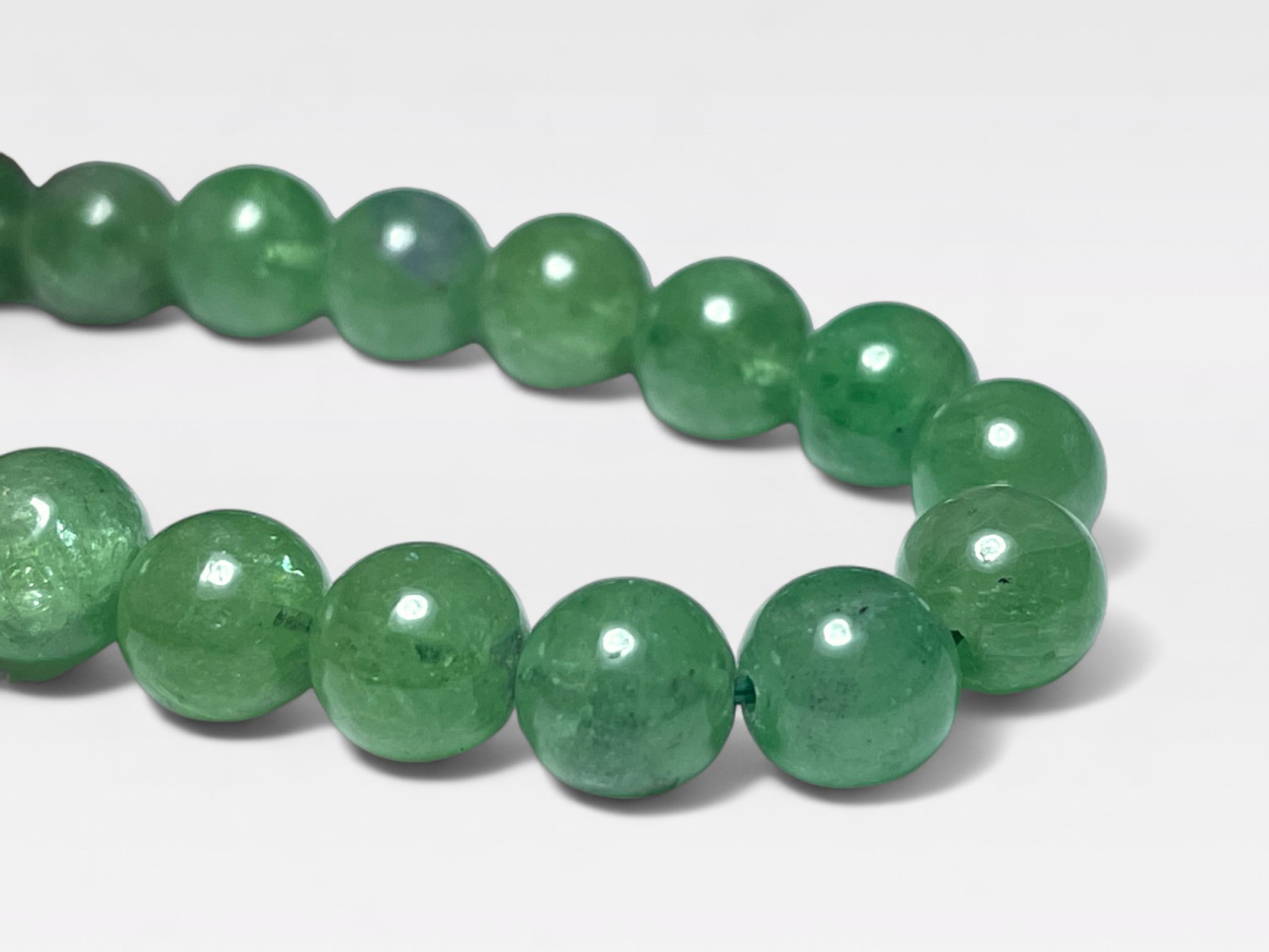 ☆ ちぃちゃん！開運来福宝珠②！ツァボライト！グリーンガーネット ブレス ☆ ちぃちゃん！開運来福宝珠②！ツァボライト！グリーンガーネット