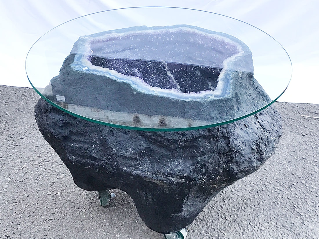 アメジストテーブル(送料込み)