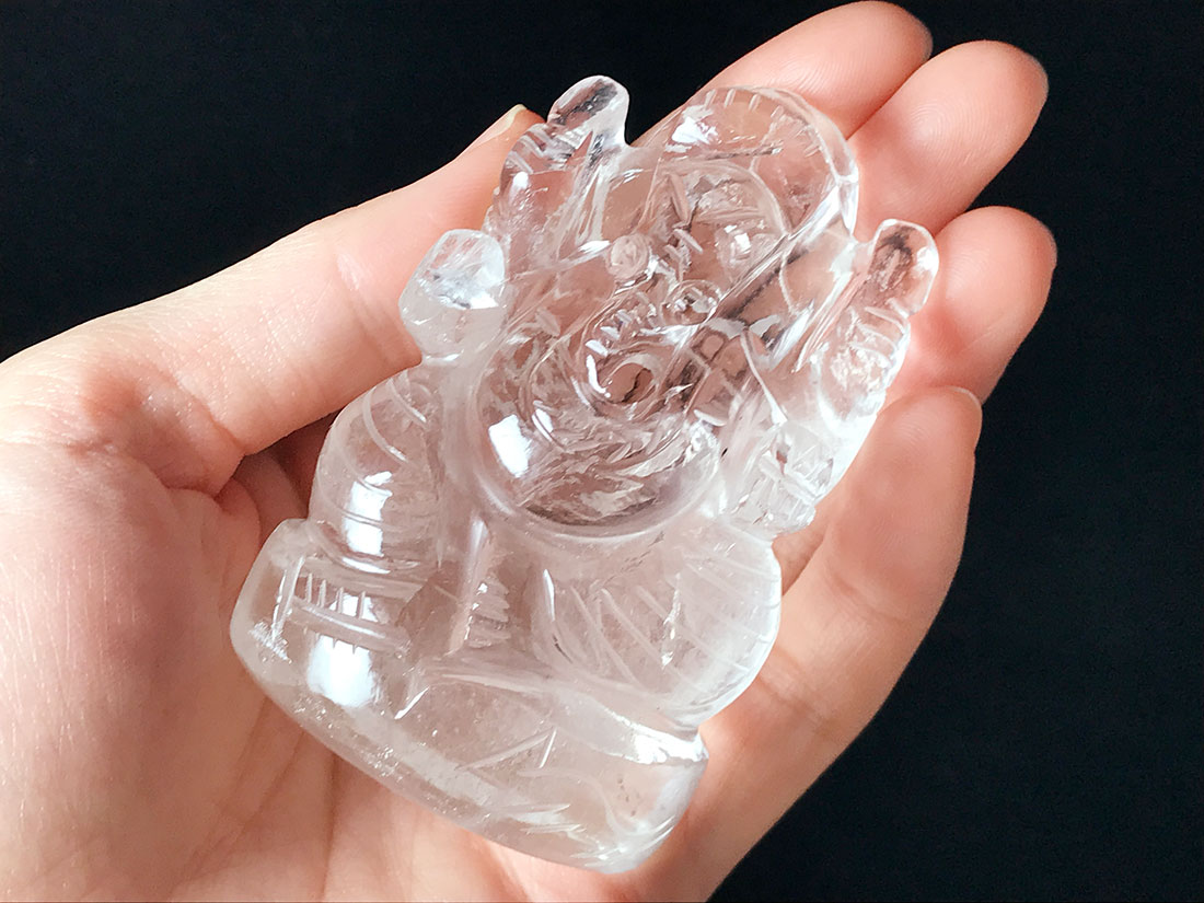 ヒマラヤ水晶 ガネーシャ | ガネーシャ | 天然石・水晶・鉱物原石専門 