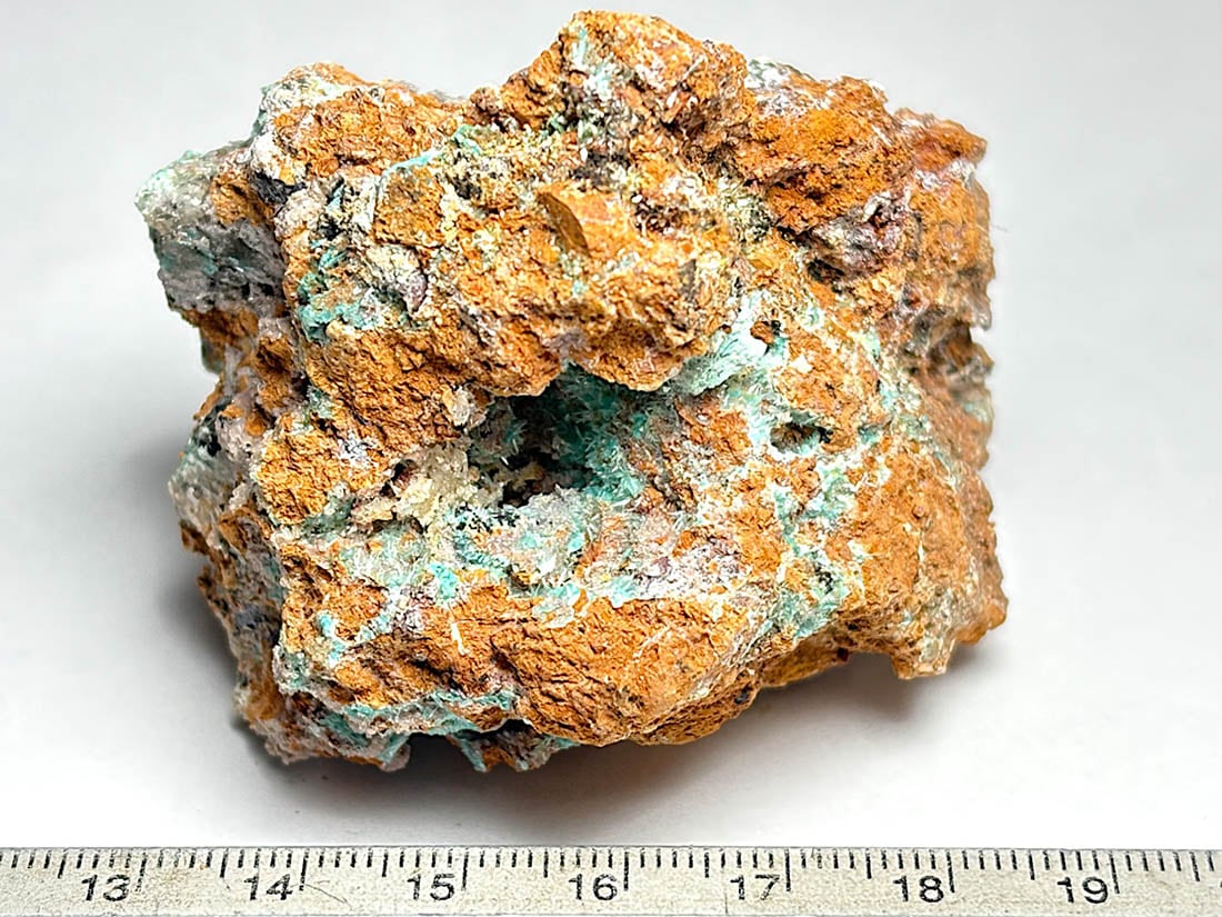 メキシコ産 オーリチャルサイト (水亜鉛銅鉱) / Aurichalcite