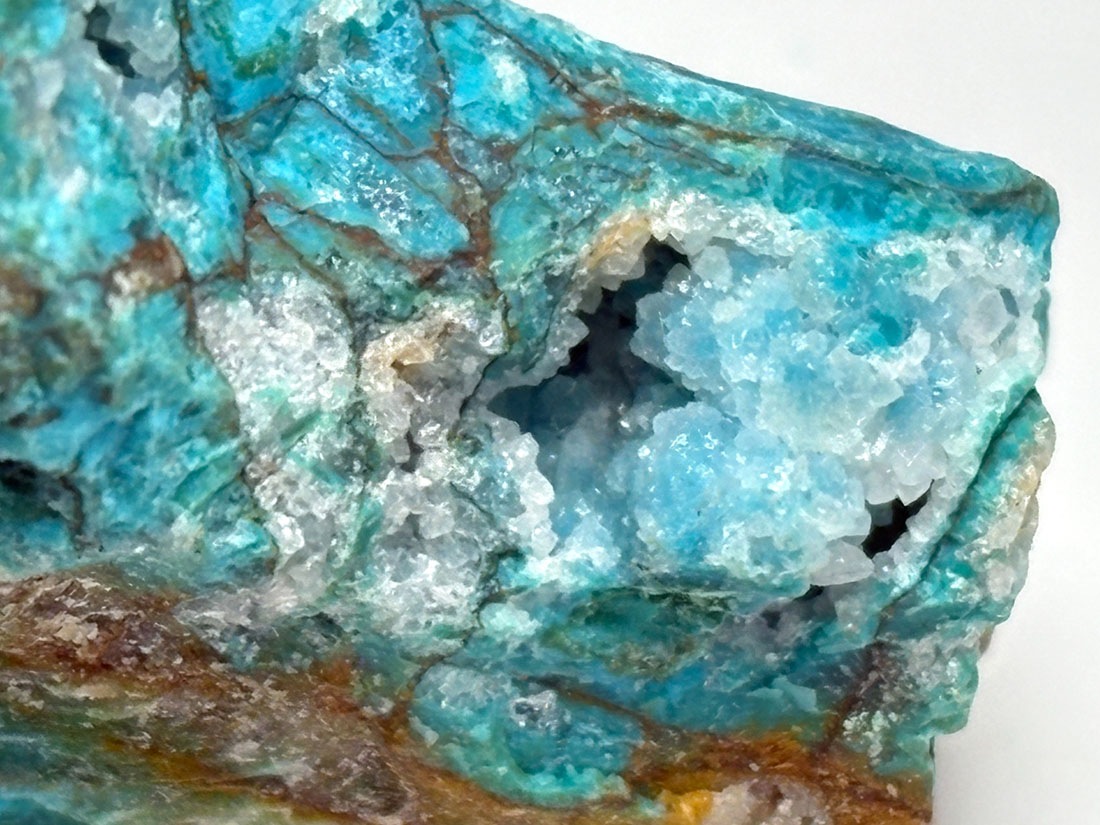 ペルー産 ドゥルージークリソコラ / Chrysocolla ( 珪孔雀石 )