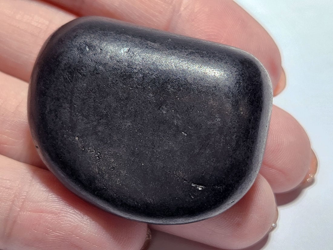 原石 シュンガイト タンブル 500g 光沢あり #電磁波対策 ロシア産 シュンガイト タンブル