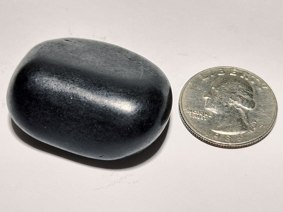 原石 シュンガイト タンブル 500g 光沢あり #電磁波対策 ロシア産 シュンガイト タンブル
