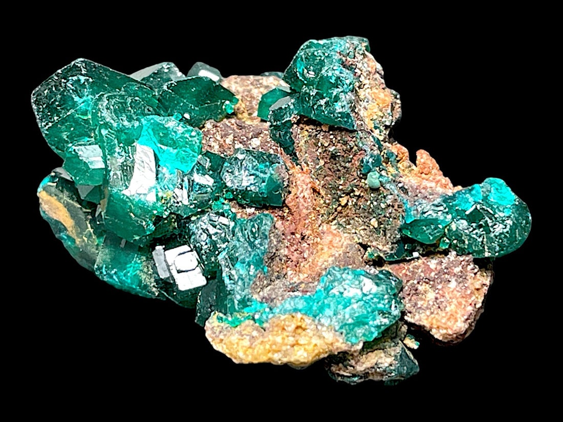 コンゴ産 ダイオプテーズ 母岩付き