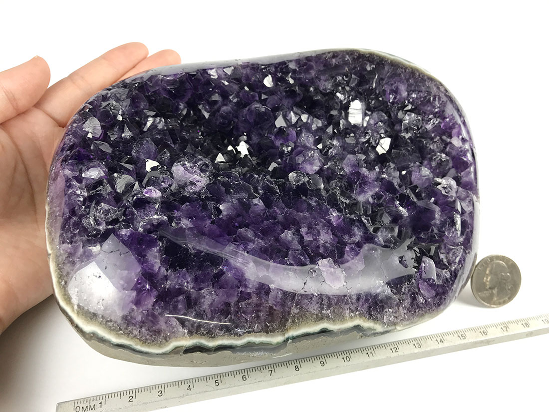 金・財運気アップ】ウルグアイ産️アメジストクラスター