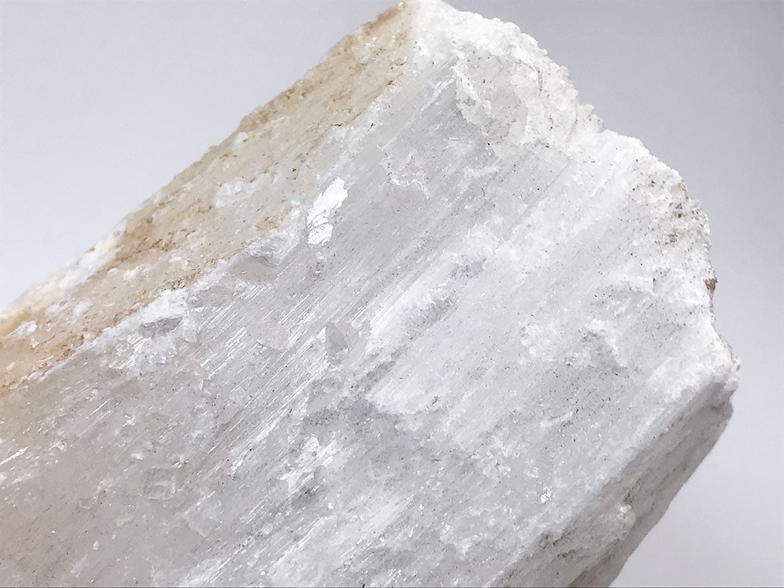 モロッコ産セレナイト/Selenite(繊維石膏)3個セット