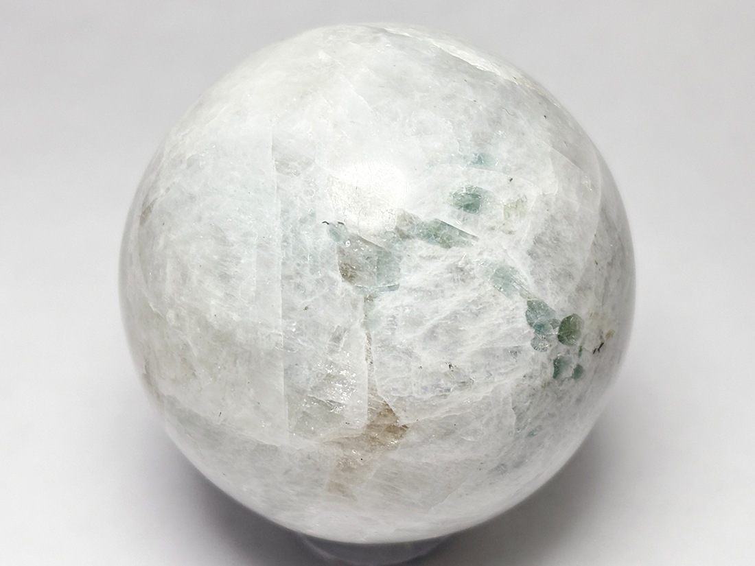 インド産 レインボームーンストーン 43mm 丸玉/ Rainbow Moon Stone Sphere