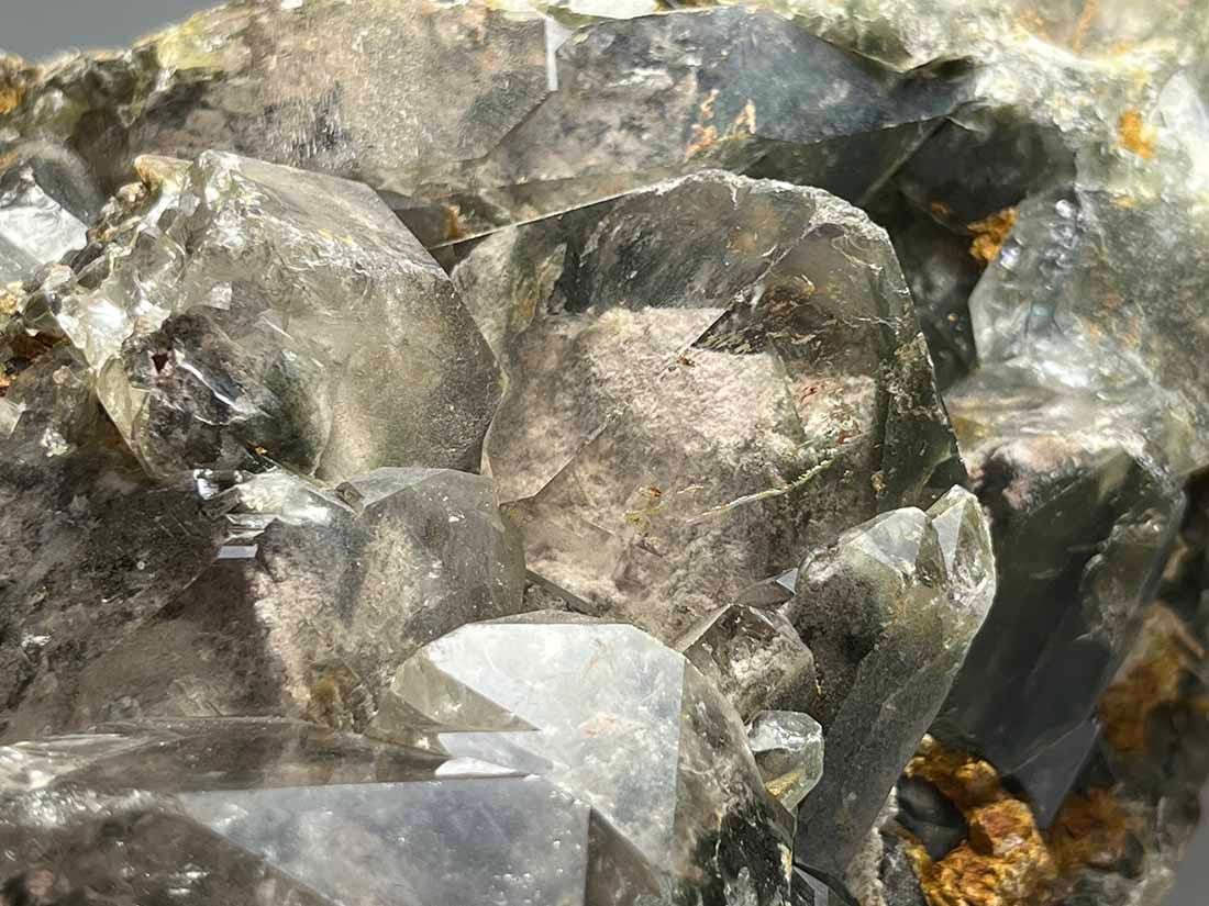 パキスタン ノーザンエリア産 ニードルクォーツクラスター ブラジル産 大型 ガーデンクォーツ クラスター ( 庭園水晶