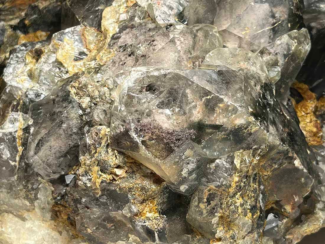 ブラジル産 大型 ガーデンクォーツ クラスター ( 庭園水晶