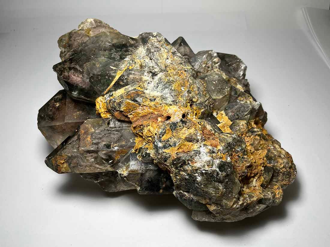 ブラジル産 大型 ガーデンクォーツ クラスター ( 庭園水晶